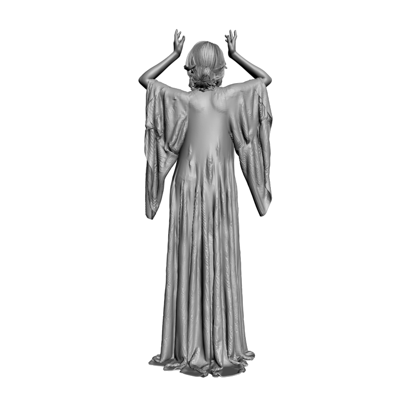картинка Девочка-Ангел L3-408 3D-STL.COM