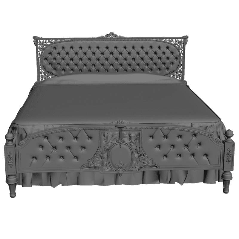 картинка Кровать M4-088 3D-STL.COM