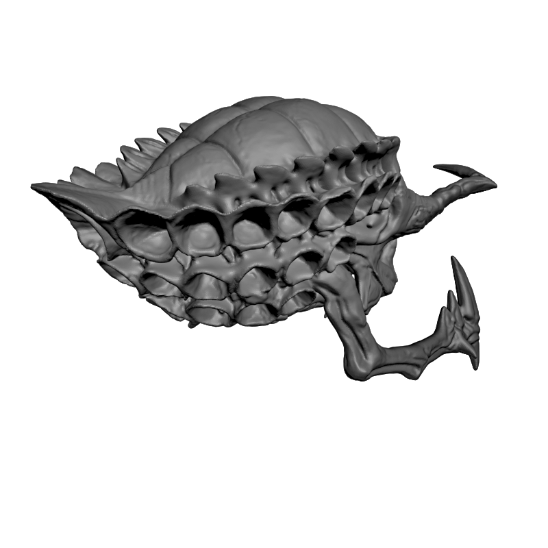 картинка МАСКА ХИЩНИКА P4-501 3D-STL.COM