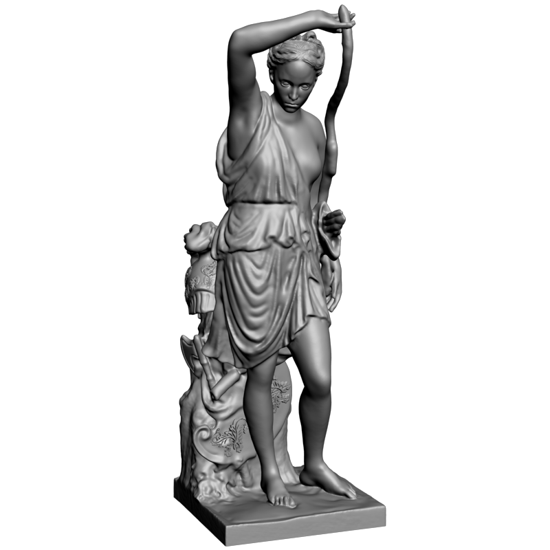 картинка Воительница L3-270 3D-STL.COM