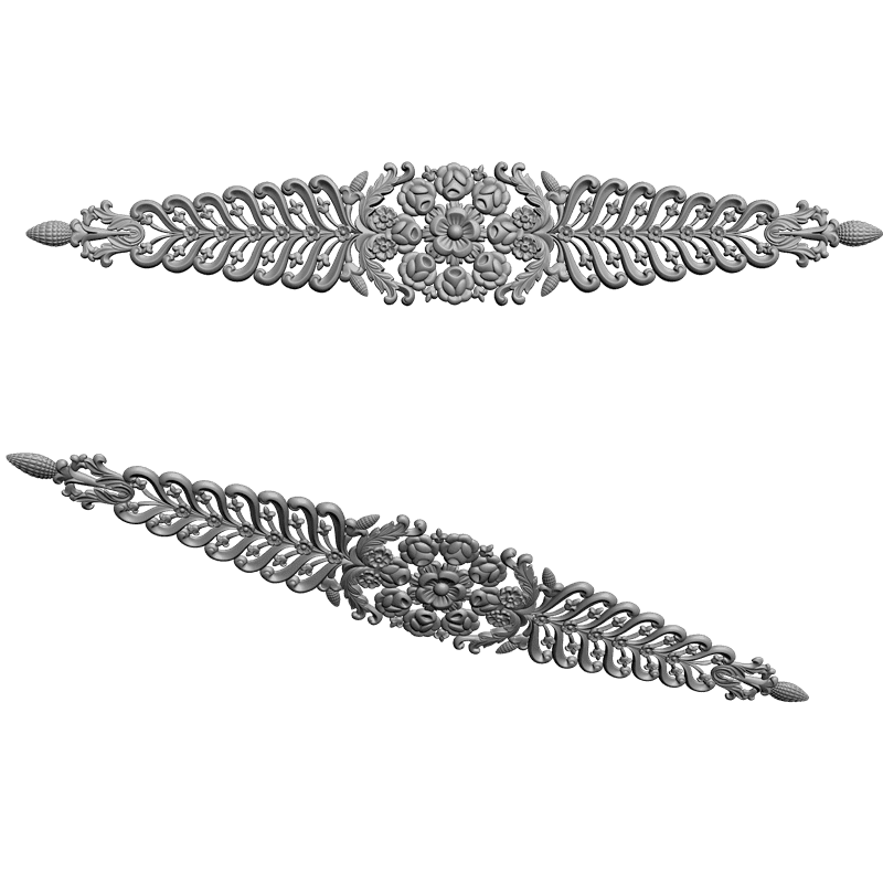 картинка Накладка резная D10-139 3D-STL.COM