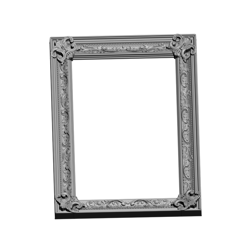 картинка Рама резная D14-555 3D-STL.COM