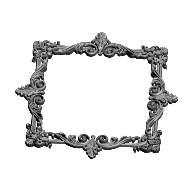 картинка Рамка резная D14-603 3D-STL.COM