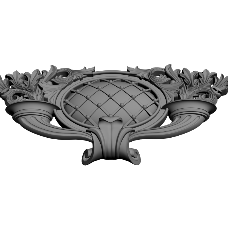 картинка Резная накладка D10-331 3D-STL.COM