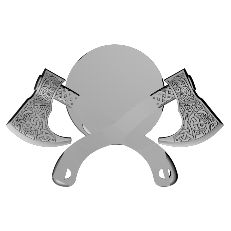 картинка Два топора RG1-164 3D-STL.COM