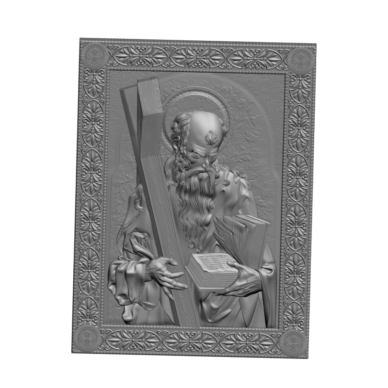картинка Апостол Андрей V3-431 3D-STL.COM