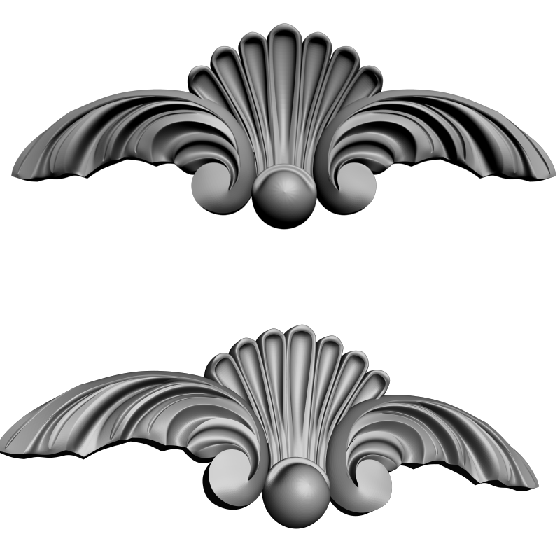картинка Накладка резная D10-319 3D-STL.COM