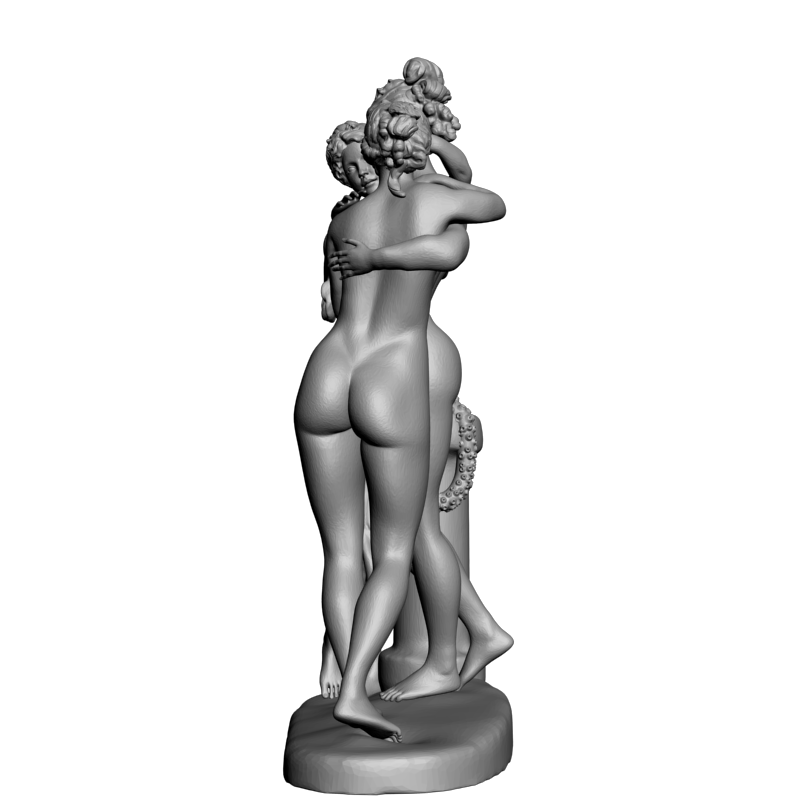 картинка Три грации L3-316 3D-STL.COM