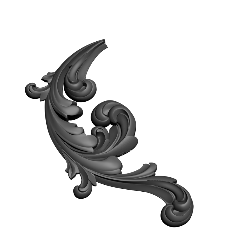 картинка Накладка декоративная D10-349 3D-STL.COM