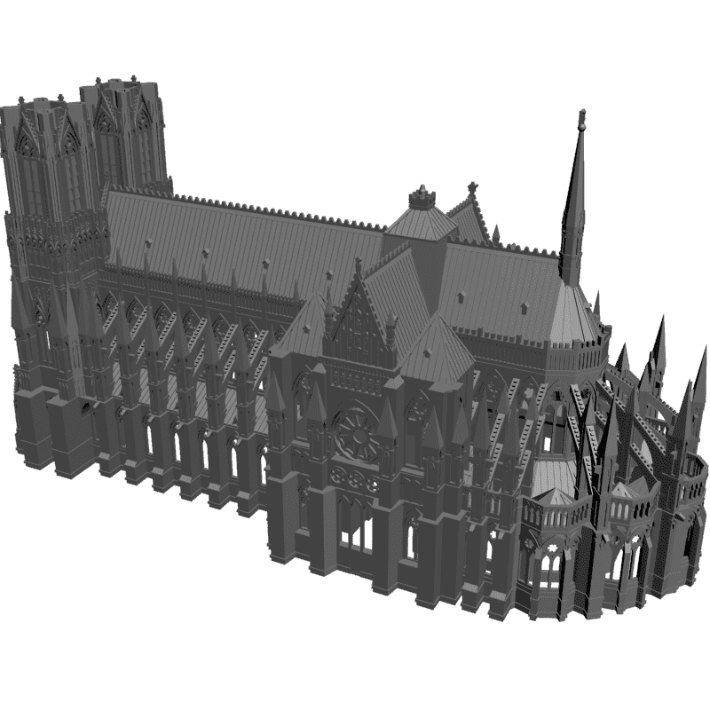 картинка Замок H1-016 3D-STL.COM
