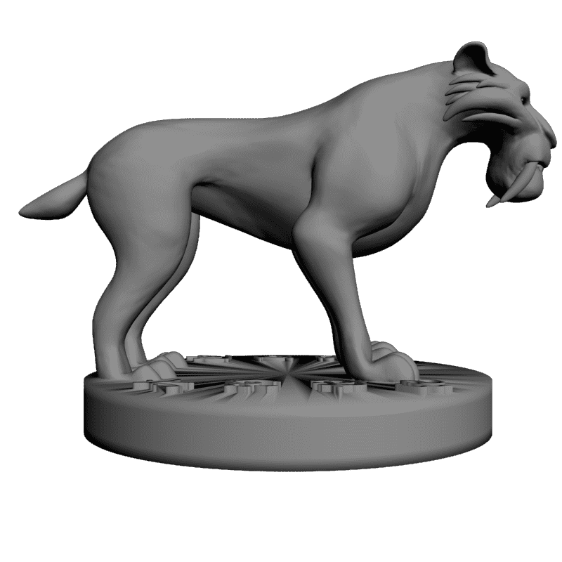 картинка Тигр PI1-155 3D-STL.COM