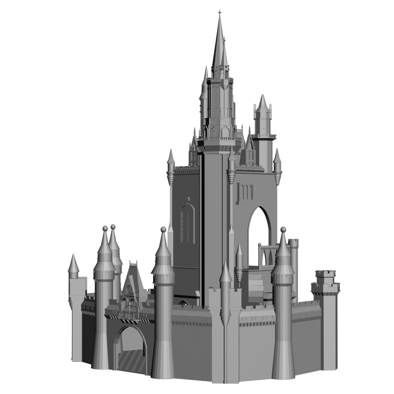 картинка Замок H1-033 3D-STL.COM