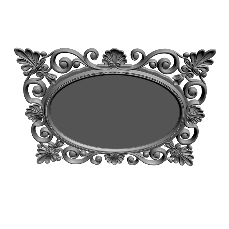 картинка Рамка резная под зеркала D14-101 3D-STL.COM