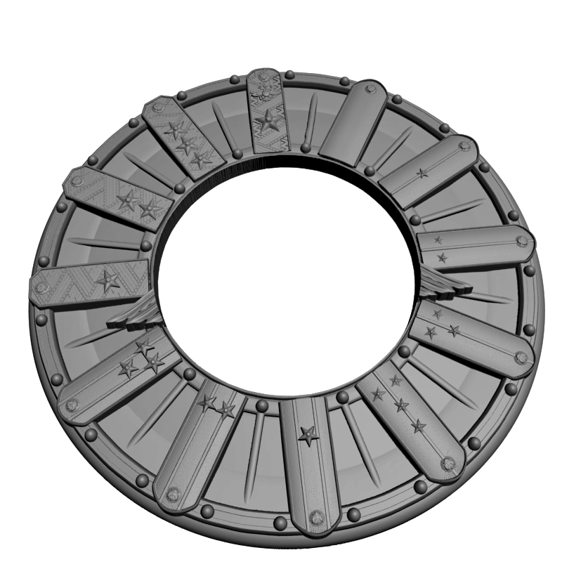 картинка Часы Армейские P3-214 3D-STL.COM
