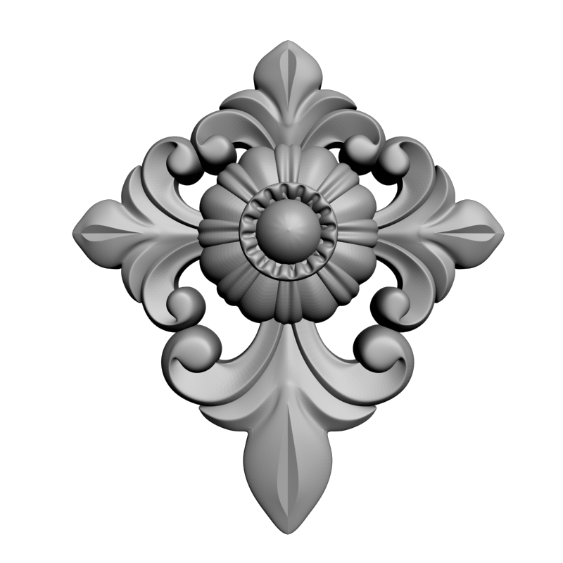 картинка Элемент декора D10-464 3D-STL.COM