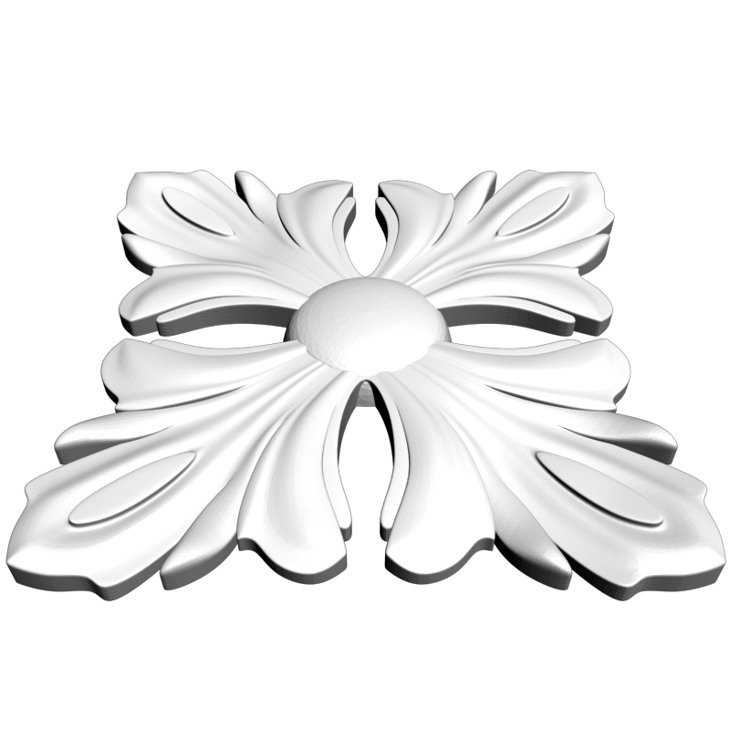 картинка Розетка резная D16-304 3D-STL.COM