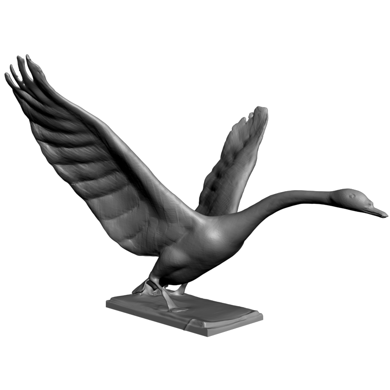 картинка Птица на взлёте F3-071 3D-STL.COM