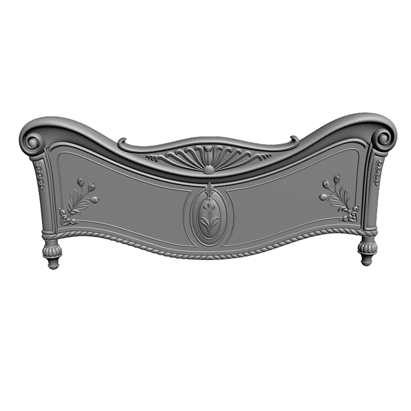 картинка Кровать M4-037 3D-STL.COM