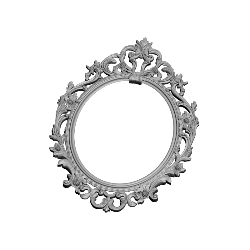 картинка Рамка резная D14-596 3D-STL.COM