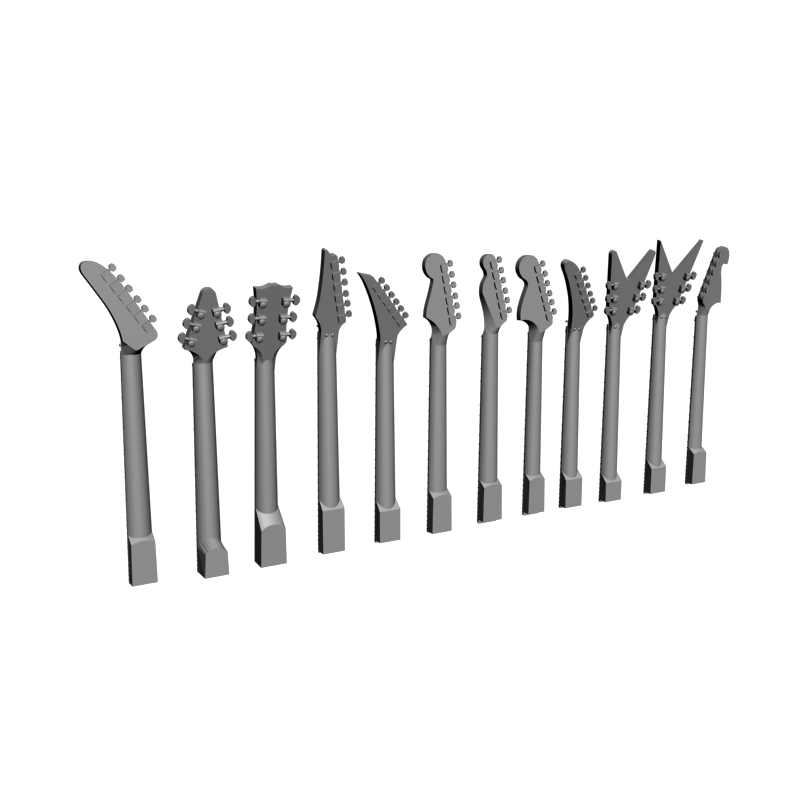картинка Элементы музыкального инструмента P2-014 3D-STL.COM