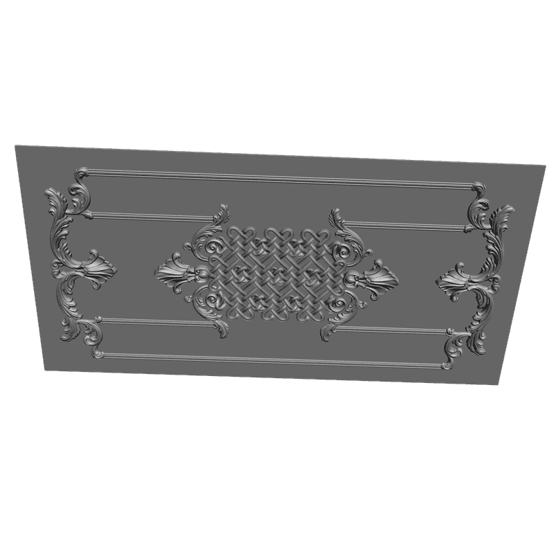 картинка Панель резная D11-093 3D-STL.COM