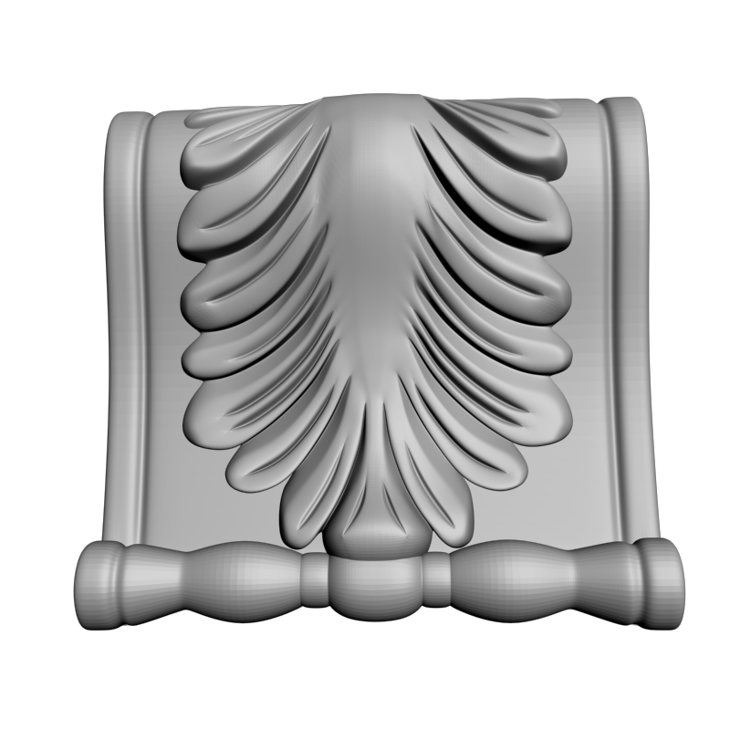 картинка Кронштейн резной D9-216 3D-STL.COM