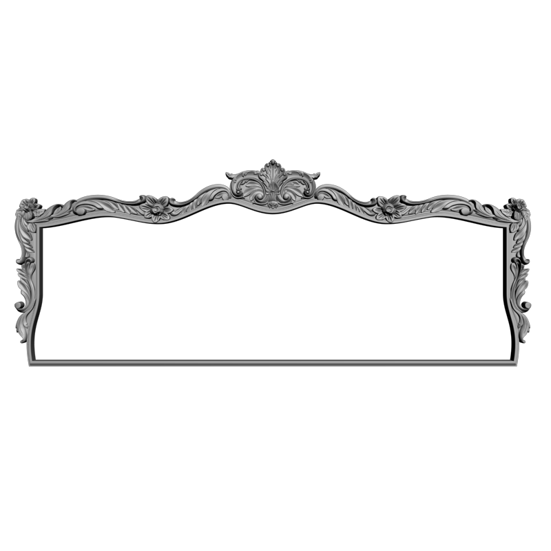 картинка Рама резная D14-432 3D-STL.COM