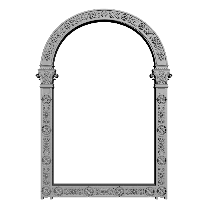 картинка Рама резная Киот D14-175 3D-STL.COM