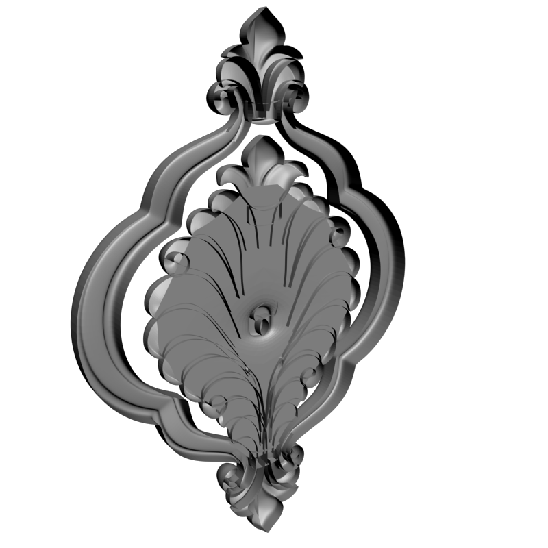 картинка Элемент декора D10-512 3D-STL.COM
