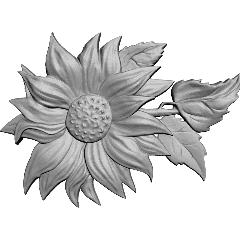 картинка Цветок F4-040 3D-STL.COM
