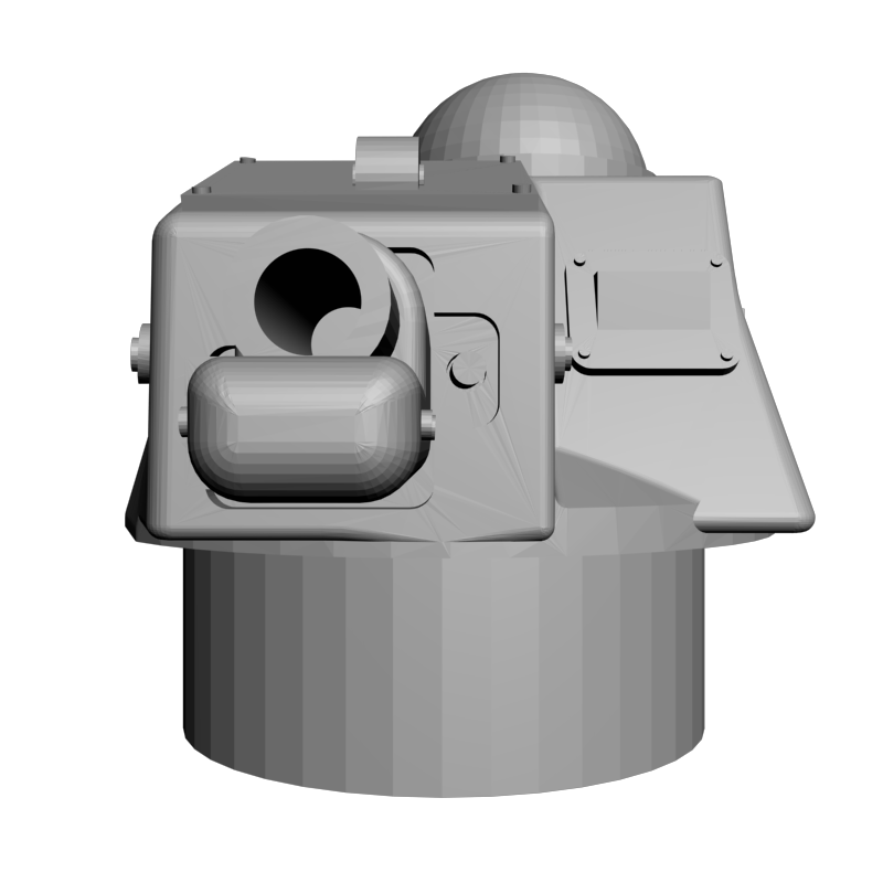 картинка Башня танка RO1-009 3D-STL.COM