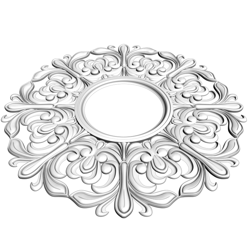 картинка Розетка резная D16-305 3D-STL.COM