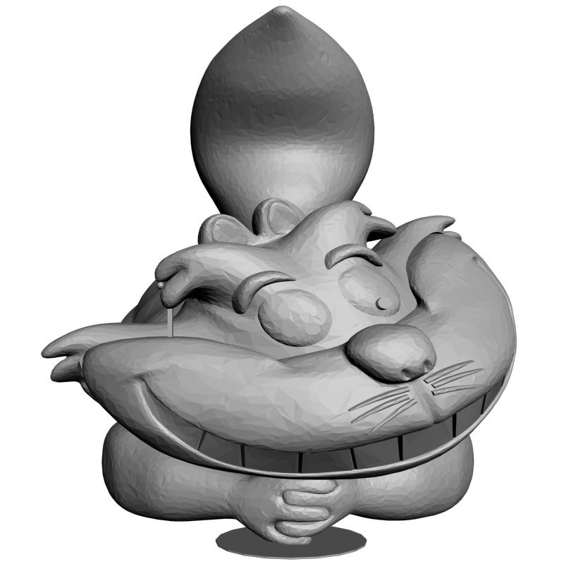 картинка Чеширский Кот PI1-396 3D-STL.COM