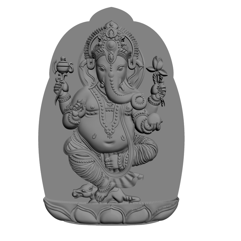 картинка Бог-Слон V9-117 3D-STL.COM