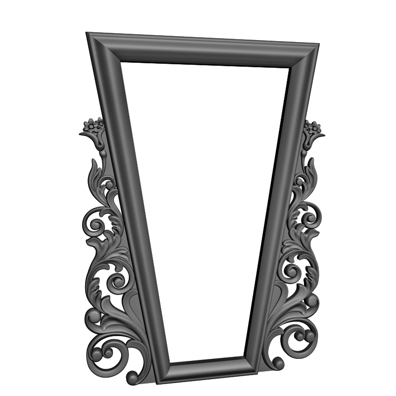 картинка Рама резная D14-462 3D-STL.COM