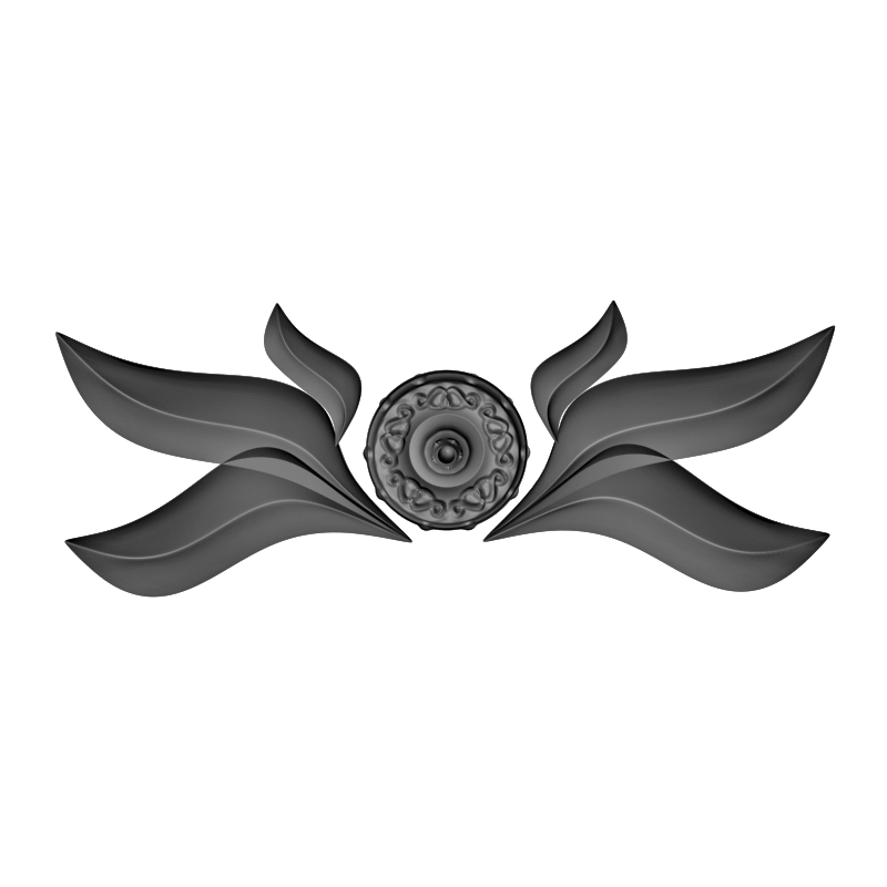 картинка Розетка резная D16-359 3D-STL.COM