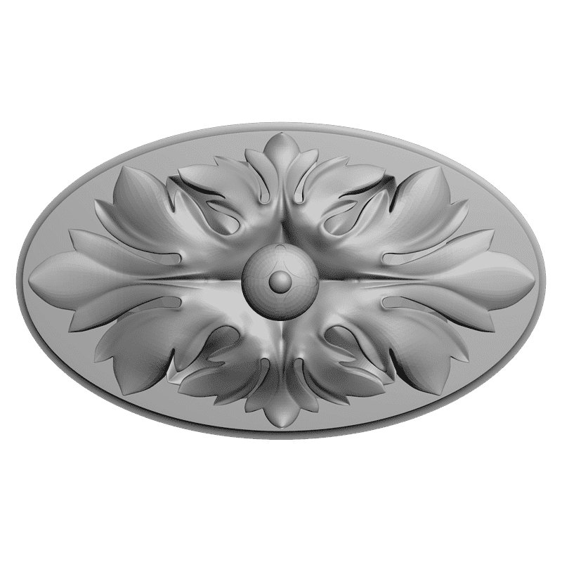 картинка Розетка резная D16-173 3D-STL.COM