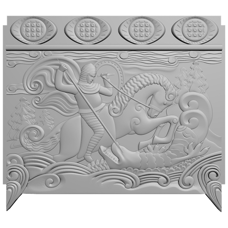 картинка Сундук + 7 деталей M13-008 3D-STL.COM