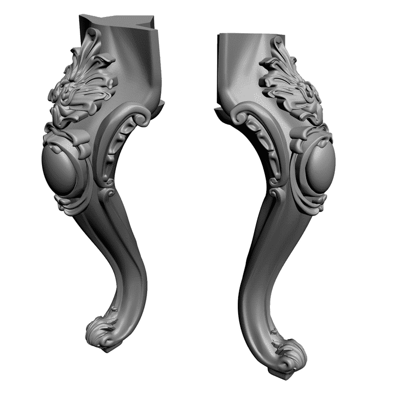 картинка Ножка M6-003 3D-STL.COM