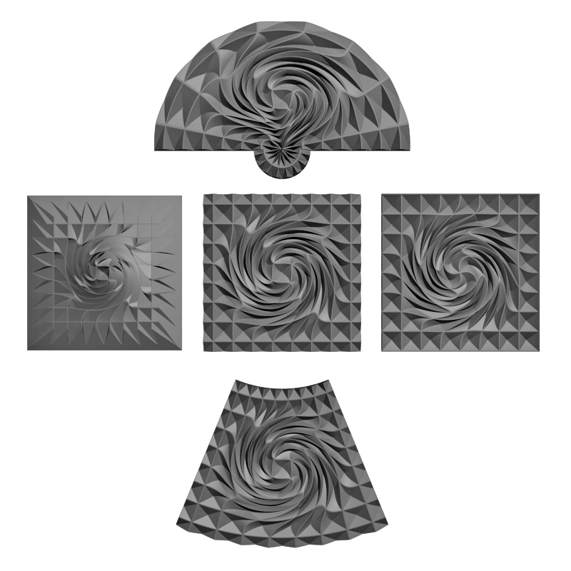 картинка Накладки декоративные D10-376 3D-STL.COM