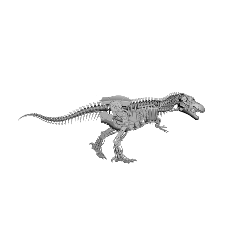 картинка Динозавр T-REX x4 F6-057 3D-STL.COM