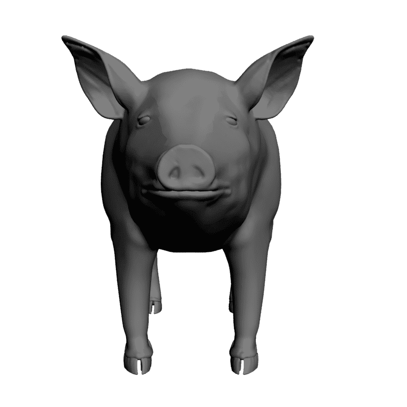 картинка Поросёнок F1-135 3D-STL.COM
