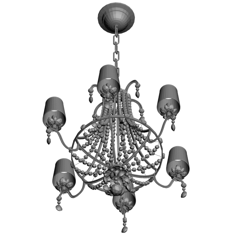 картинка Люстра H6-055 3D-STL.COM