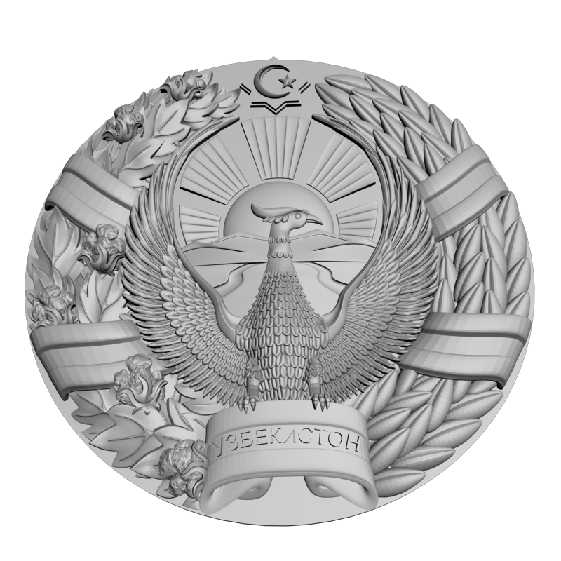 картинка Узбекистон RG1-140 3D-STL.COM