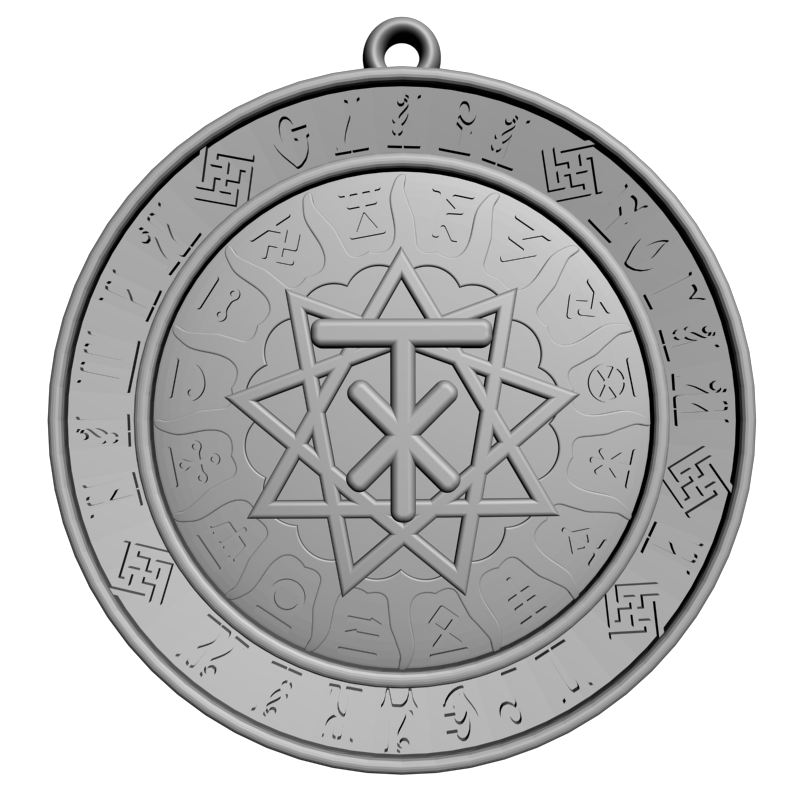 картинка Оберег Чертог Девы RG1-149 3D-STL.COM