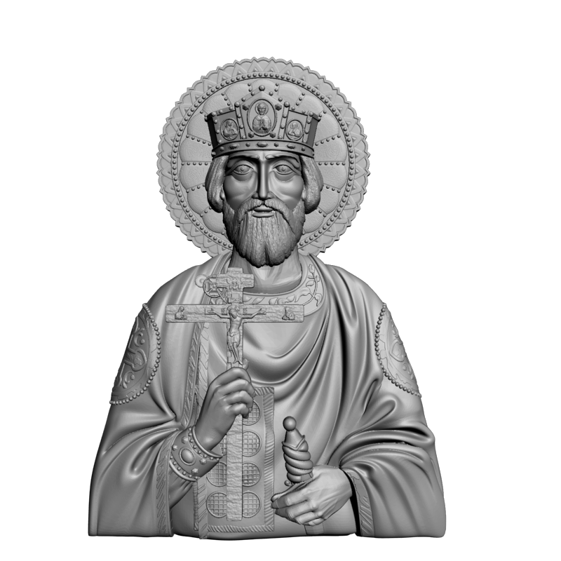 картинка Святой Владимир V6-081 3D-STL.COM