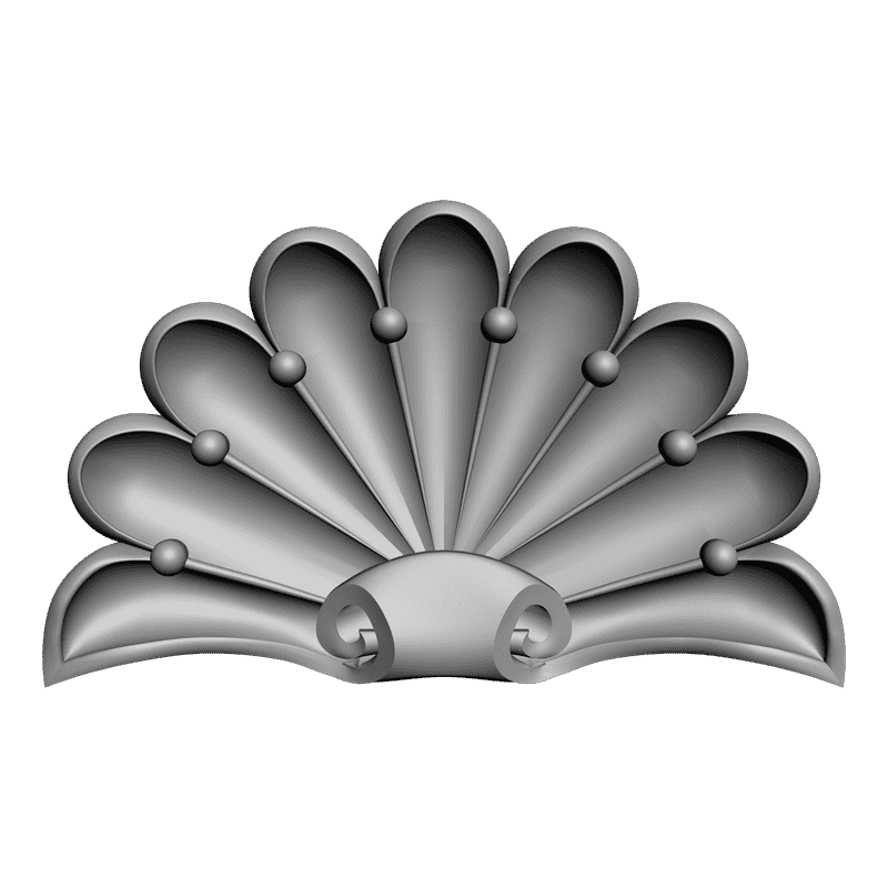 картинка Накладка резная D10-071 3D-STL.COM