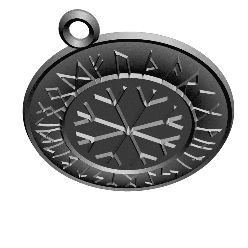картинка Амулет RY5-009 3D-STL.COM