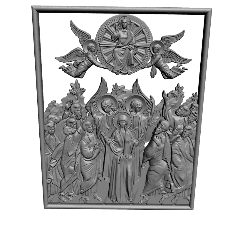 картинка Вознесение Господне V3-295 3D-STL.COM
