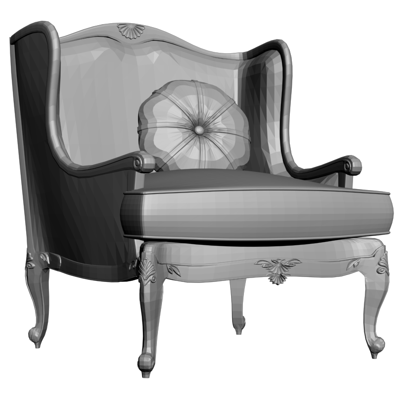 картинка Кресло M3-113 3D-STL.COM